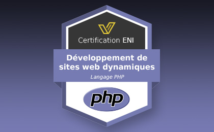 Développement de sites web dynamiquesOption langage PHP